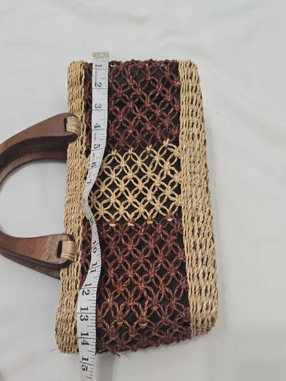 None handwoven shoulder